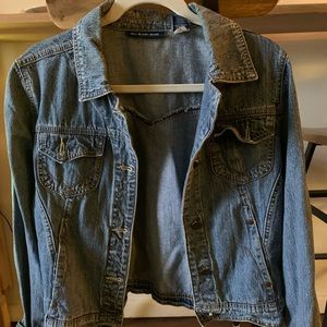 Bill Blass Denim Jean Jacket Blue
